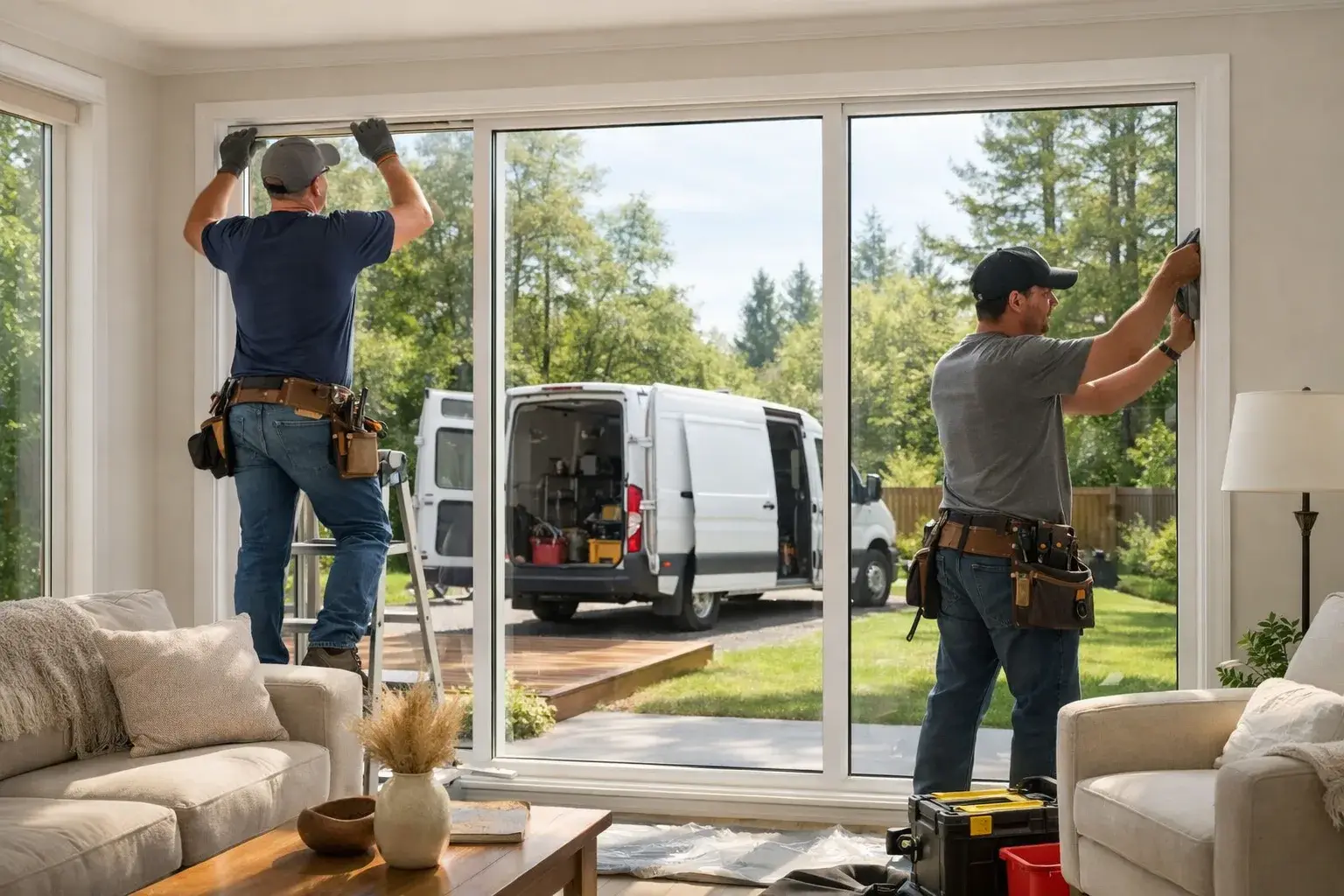 Colesville — window installation